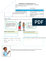 Causas y Efectos de Los Fenomenos Naturales Comunicación