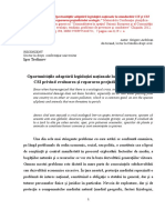 9. Oportunitatile adaptarii legislatiei nationale la UE si CSI — копия