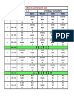 R E C R E O: Horario de Clases Por Sección - 2023