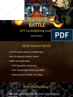 Rooster Battle Pitch Deck