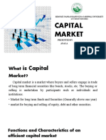 Capital Market: Hemvati Nandan Bahuguna Garhwal University (A Central University)