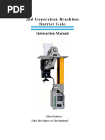 2nd DC Barrier Gate Manual