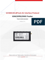 GV300CAN @track Air Interface Protocol: GSM/GPRS/GNSS Tracker