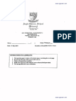 Primary Six Maths Assessment