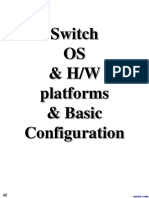 Cisco IOS Switch Basic Configuration