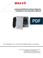 1ANSORL IRBD Conventional Infrared Beam Smoke Detector User Manual