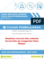 Materi 8.2. Jenis-Jenis Data, Konversi Data, Dan Sistem Bilangan