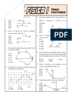 Vectores: Módulos y Resultantes