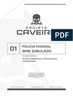 Mini Simulado: Polícia Federal