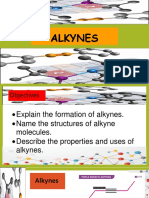 Alkynes