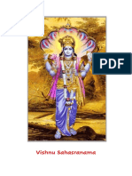 Vishnu Sahasranama English