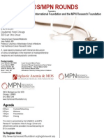 MDS/MPN Rounds: The Aplastic Anemia & MDS International Foundation and The MPN Research Foundation