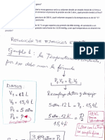 Ejercicios Sobre Las "L 1-A Temperatura Un Estado Final 2-Un Todo Proceso 3-Se Sabe Proceso A Volumen