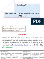 Module 2 Mechanical Behaviour of Material (Part II) - 1