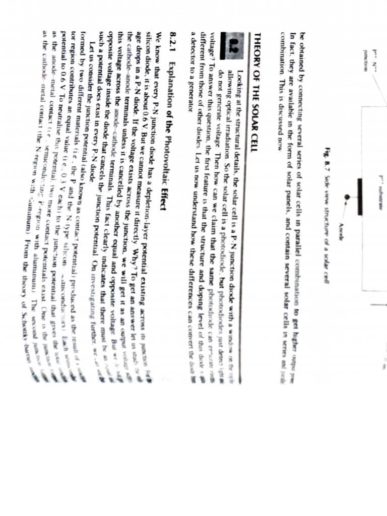 Functioning Of Solar Cell And Its Applications Pdf