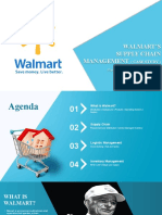 Walmart'S Supply Chain Management: (Case Study)