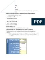 Operaciones Financieras. Ejercicio de Aplicación: A) Método de Financiamiento: Francés