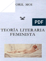 Teoría Literaria Feminista by Toril Moi (Moi, Toril)