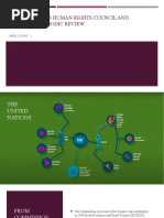 United Nations Human Rights Council and Universal Periodic Review