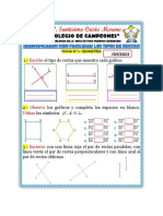 TIPOS DE RECTAS TERCER GRADO 2023