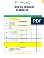 Planner Geografia - 35 Semanas