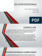 Energi Konvensional Tugas PPT Energi Air Kurnia Damayanti Daud 44220033 2b-Tpe
