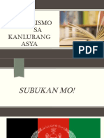 Nasyonalismo SA Kanlurang Asya