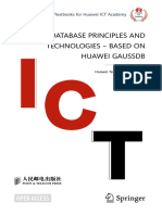 Database Principles and Technologies Based On Huawei GaussDB