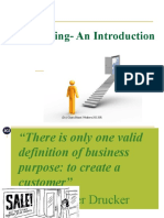 Marketing-An Introduction: (DR.) Charu Bharti Wadhwa-JGI JSR