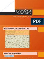 Aplicación de Topografía: A Redes de Distribución de Agua Potable Choque Pérez Josué Gabriel