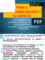 Tema 2. Estructuras Sociales Y Su Impacto
