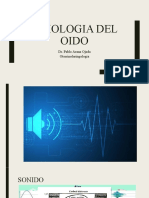 Fisiologia Del Oido: Dr. Pablo Arana Ojeda Otorrinolaringología