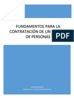 Fundamentos para La Contratación de Un Seguro de Personas: Leonardo Baigorria Fernando Bava - Investigacion de Mercado