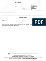 DR (A) - Bruno Oliveira de Castro: CID: R51