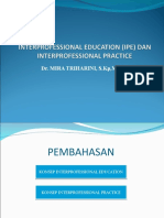 PPT  TM13 INTERPROFESIONAL EDUCATION (IPE) DAN INTERPROFESSIONAL PRACTICE