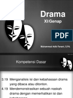 DRAMA] Analisis Isi dan Kebahasaan Drama XI/Genap