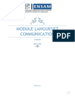 Module Langues Et Communication Ensam PR Khatib Et PR Chafiq