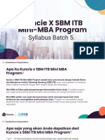 Syllabus LP Mini MBA Batch 5