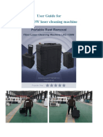JPT Pulse Fiber Laser Cleaning Machine Manual
