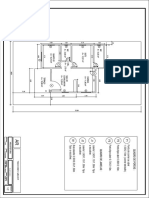 Planta baixa residencial com descrição de portas e janelas