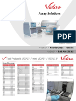Assay Solutions: Vidas - Protocols - Units Vidas - Parameters