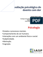 Avaliação Psicológica Do Doente Com Dor