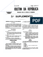 MZ Government Gazette Series I Supplement No 3 Dated 1994 09 13 No 37