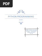 Python Programming: BCAC403