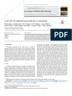 A rare case of complicated pancreatitis due to leptospirosis