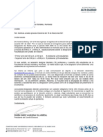 Solicitud de jurados para proceso electoral USCO 2021