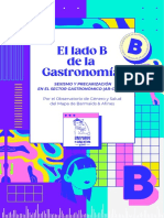 El Lado B de La Gastronomía: Sexismo Y Precarización en El Sector Gastronómico (Ar-Ch-Mx)