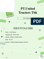 PT - United Tractors TBK: Site Muaralawa