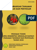 OPTIMASI PENGEMBANGAN TANAMAN TAHUNAN DAN PENYEGAR