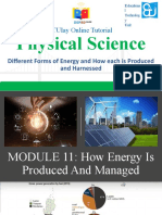 Different Forms of Energy and How Each Is Produced and Harnessed